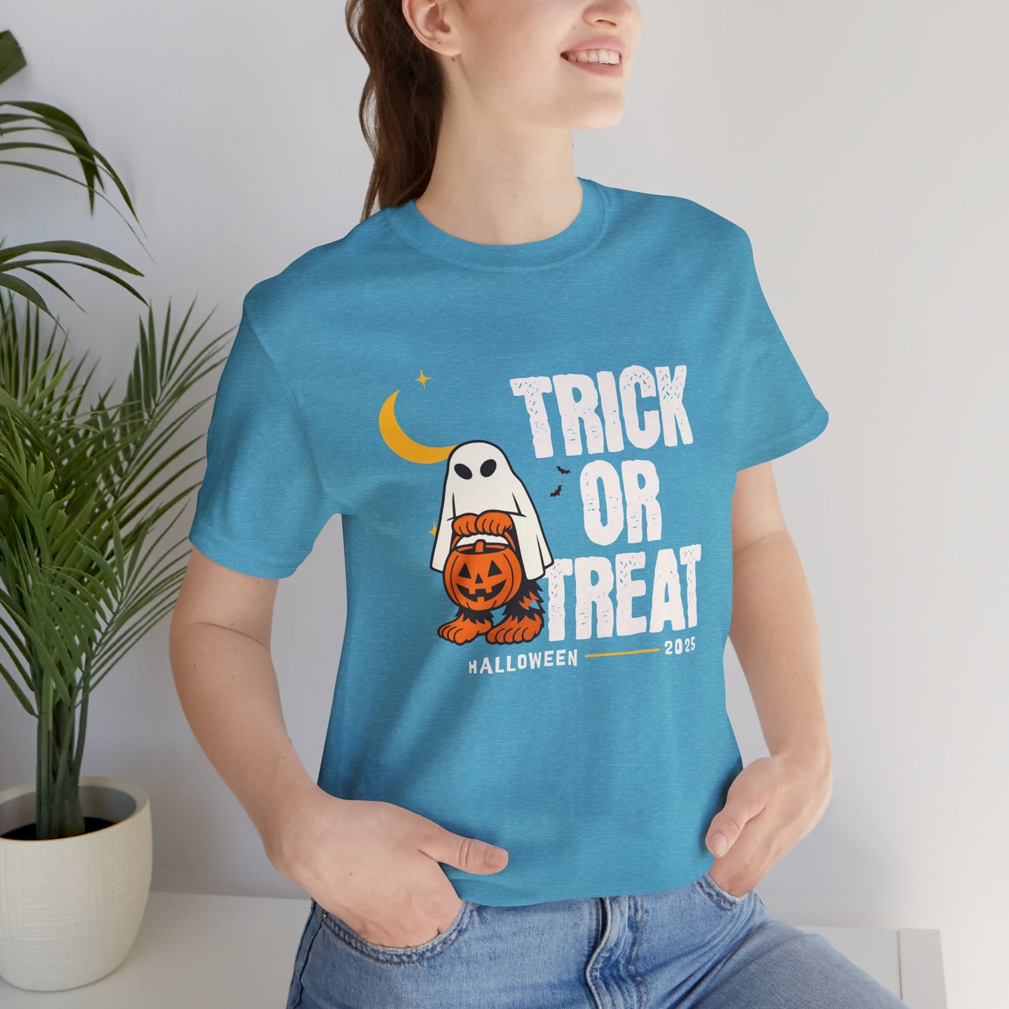 Bigfoot Halloween Tee, Sasquatch Trick or Treater Shirt