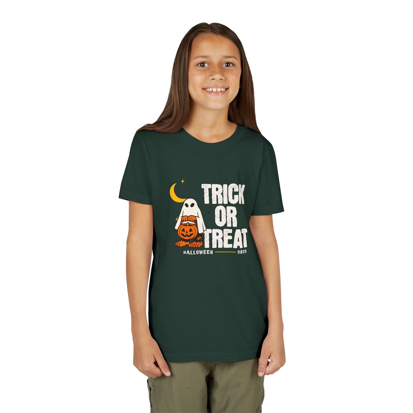 Youth Tee - Trick or Treat Halloween 2025