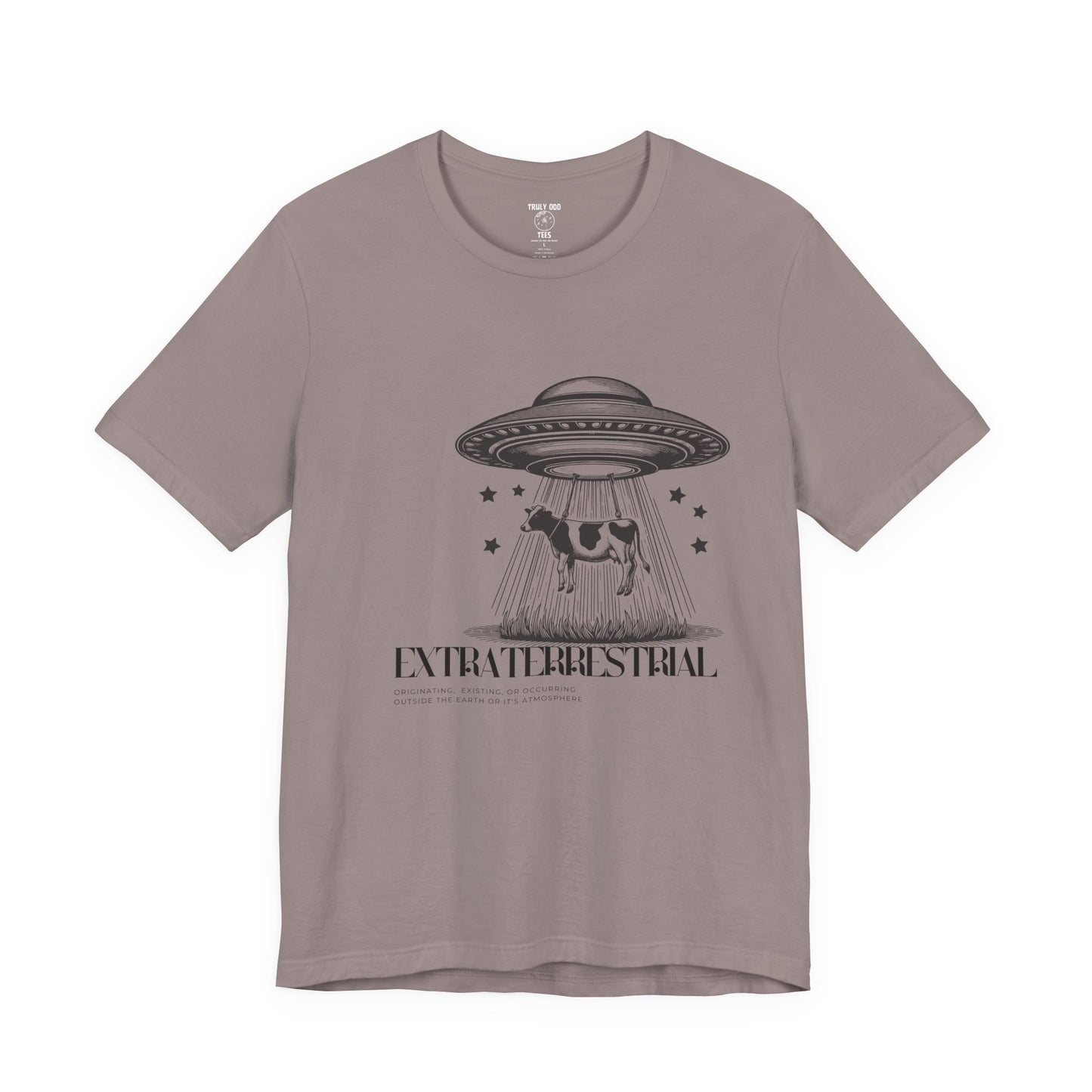 Cow-abunga! Funny Alien Shirt for UFO Enthusiasts, Galactic Style Unisex Tee