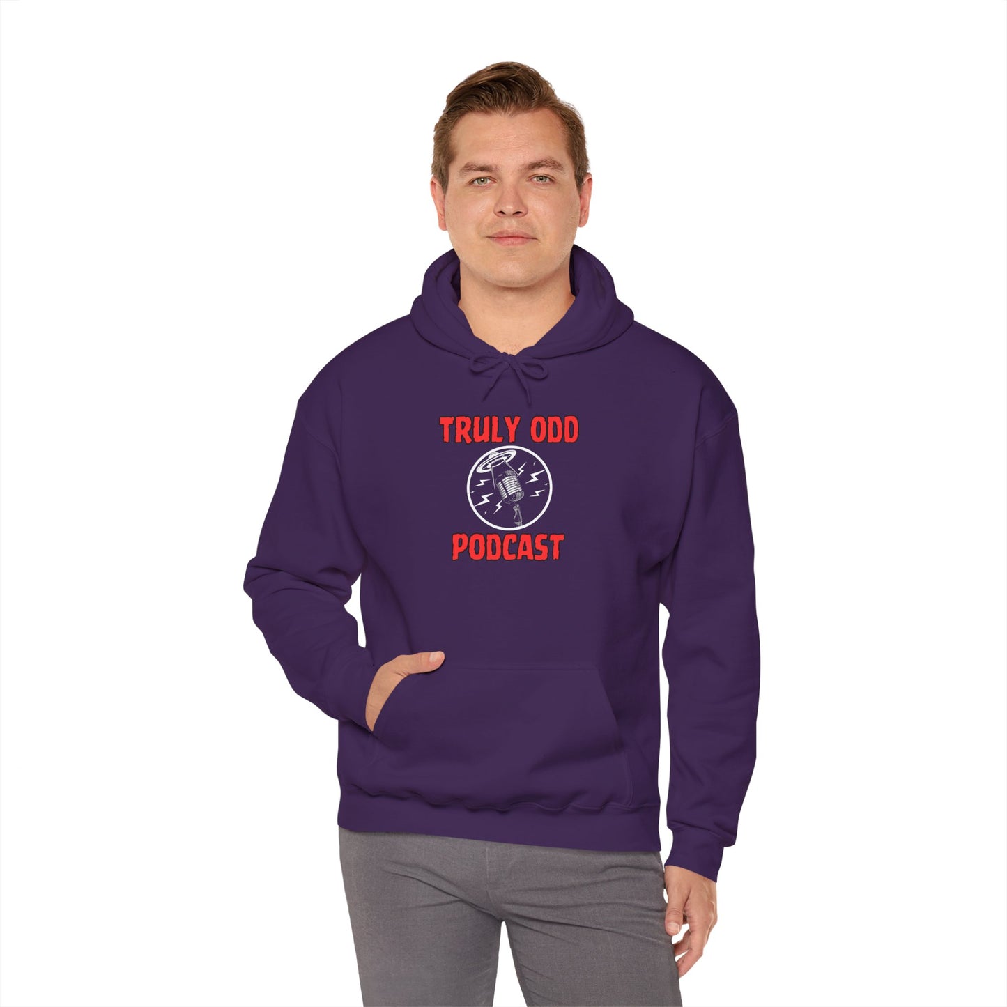 Unisex Heavy Hooded Sweatshirt - Truly Odd Pod