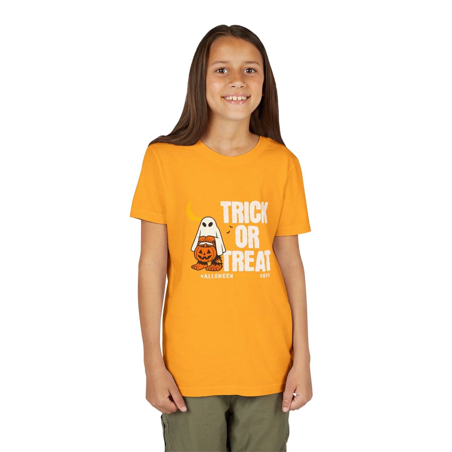 Youth Tee - Trick or Treat Halloween 2025