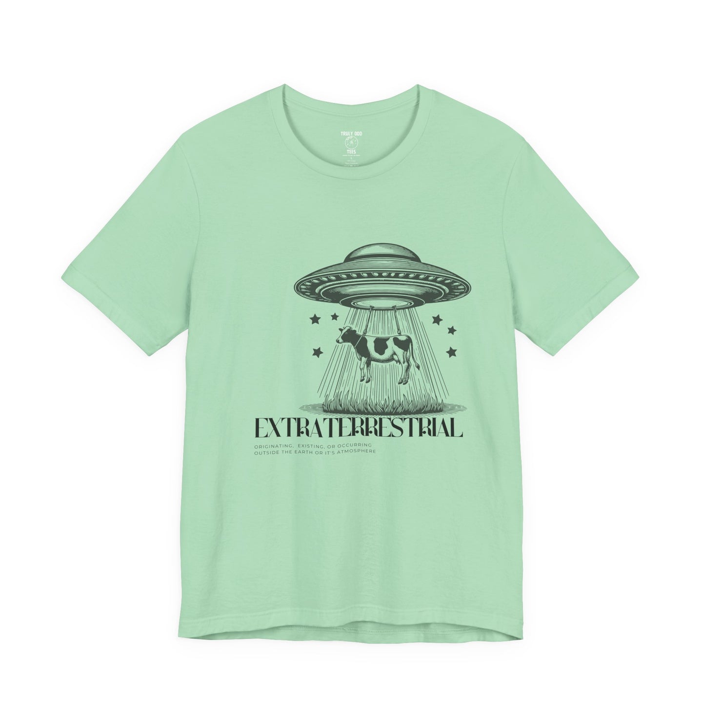 Cow-abunga! Funny Alien Shirt for UFO Enthusiasts, Galactic Style Unisex Tee