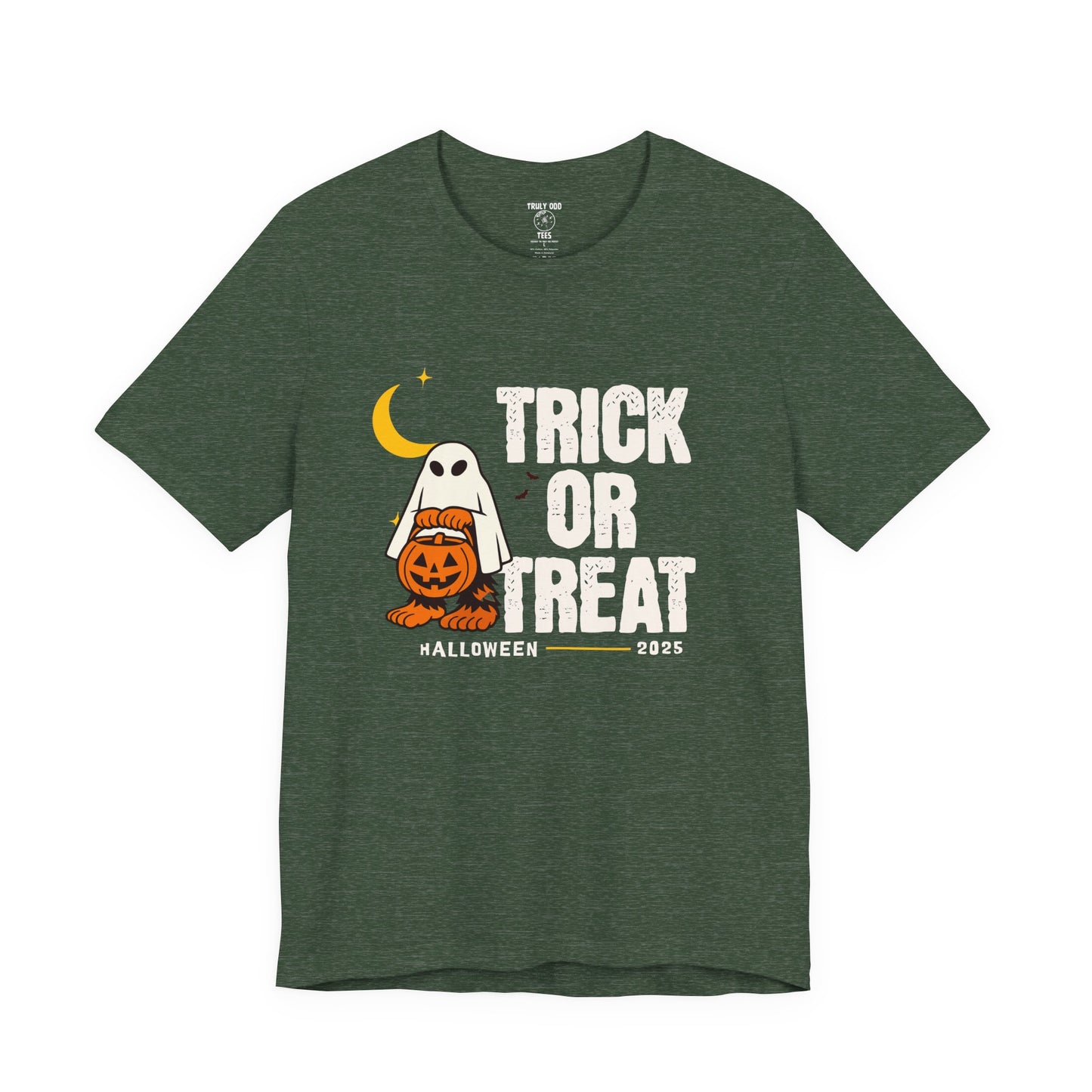 Bigfoot Halloween Tee, Sasquatch Trick or Treater Shirt