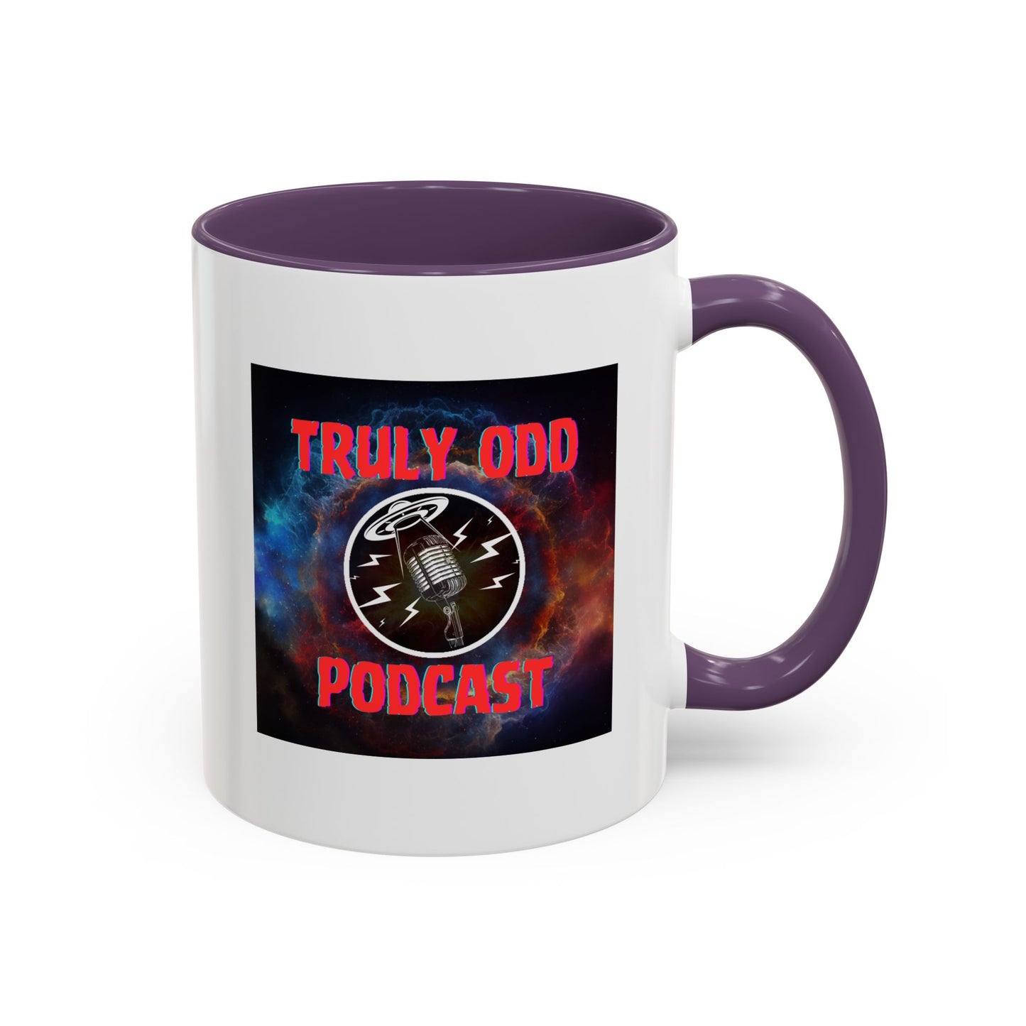 Truly Odd Podcast Accent Coffee Mug | Unique Gift for Podcast Lovers, Funny Quotes, 11oz & 15oz Sizes, Perfect for Birthdays, Christmas