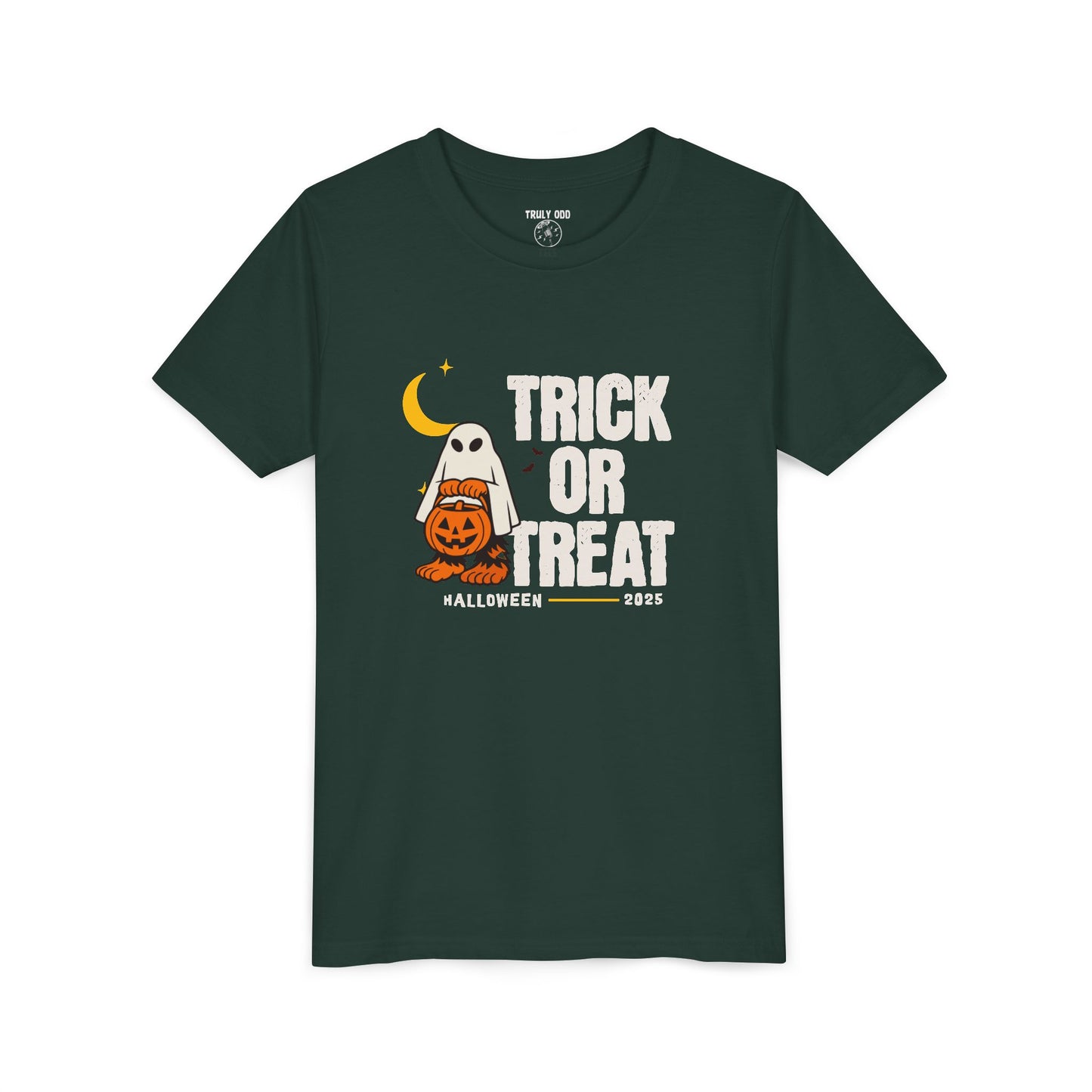 Youth Tee - Trick or Treat Halloween 2025
