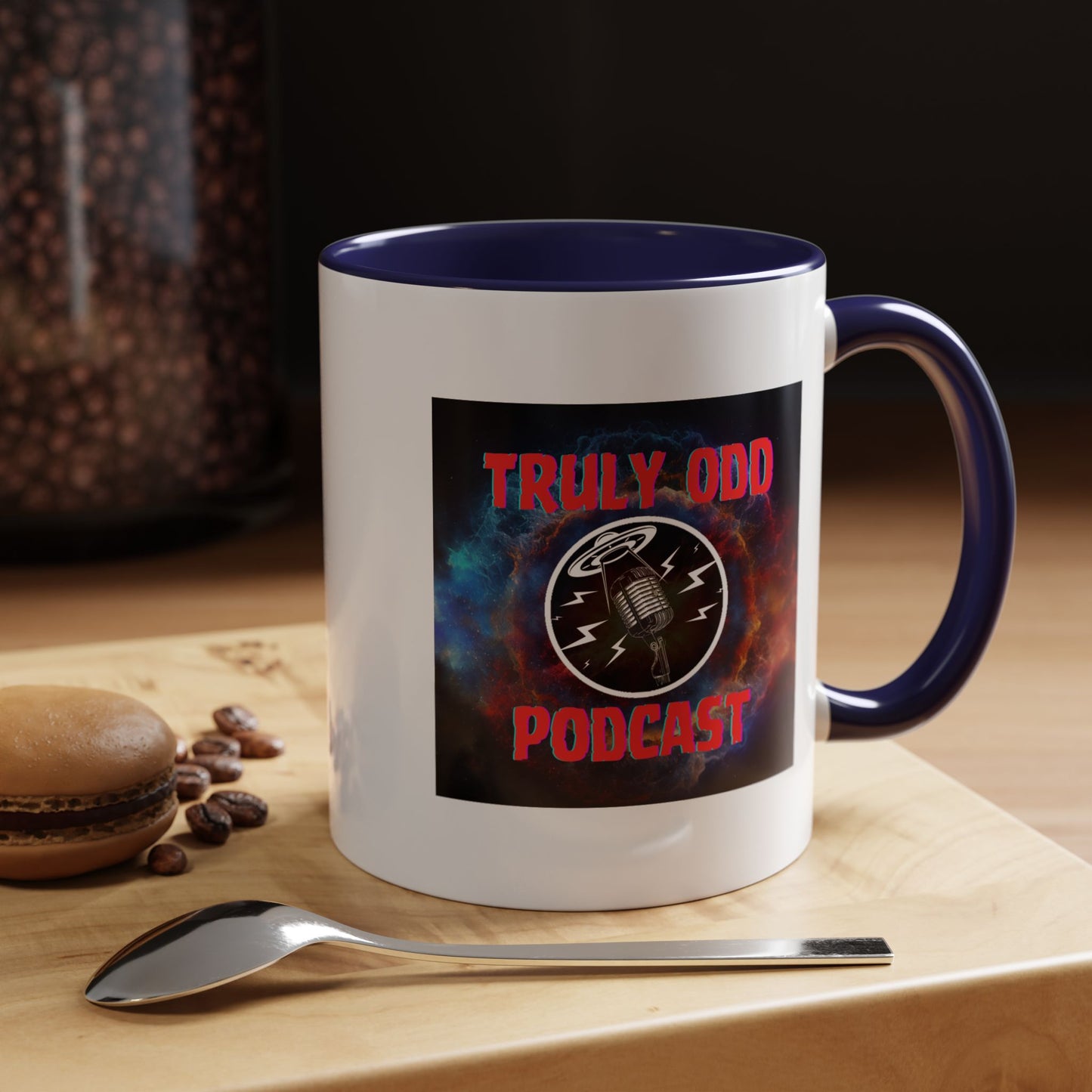 Truly Odd Podcast Accent Coffee Mug | Unique Gift for Podcast Lovers, Funny Quotes, 11oz & 15oz Sizes, Perfect for Birthdays, Christmas