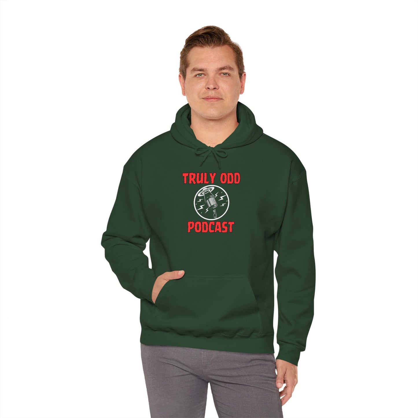 Unisex Heavy Hooded Sweatshirt - Truly Odd Pod