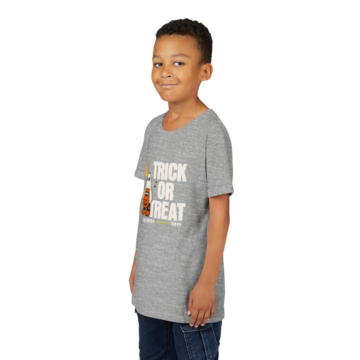 Youth Tee - Trick or Treat Halloween 2025