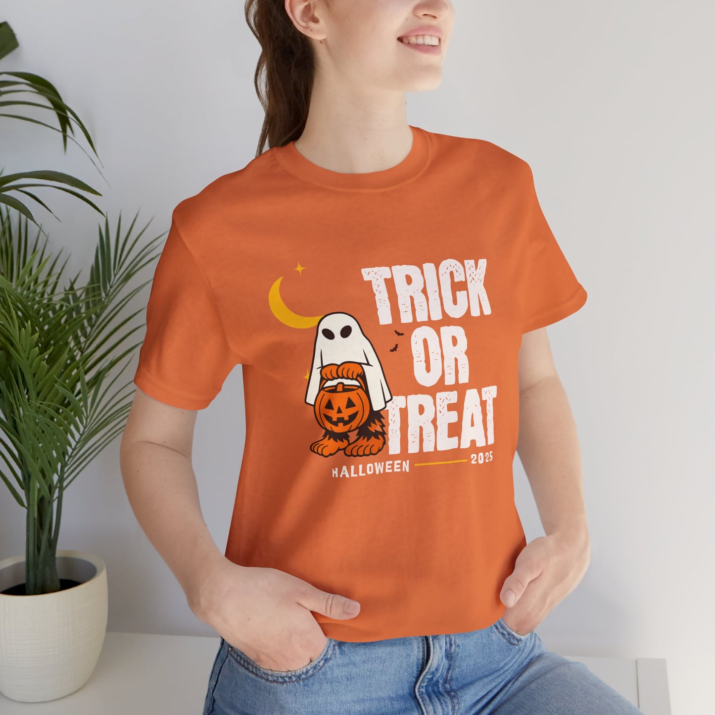 Bigfoot Halloween Tee, Sasquatch Trick or Treater Shirt