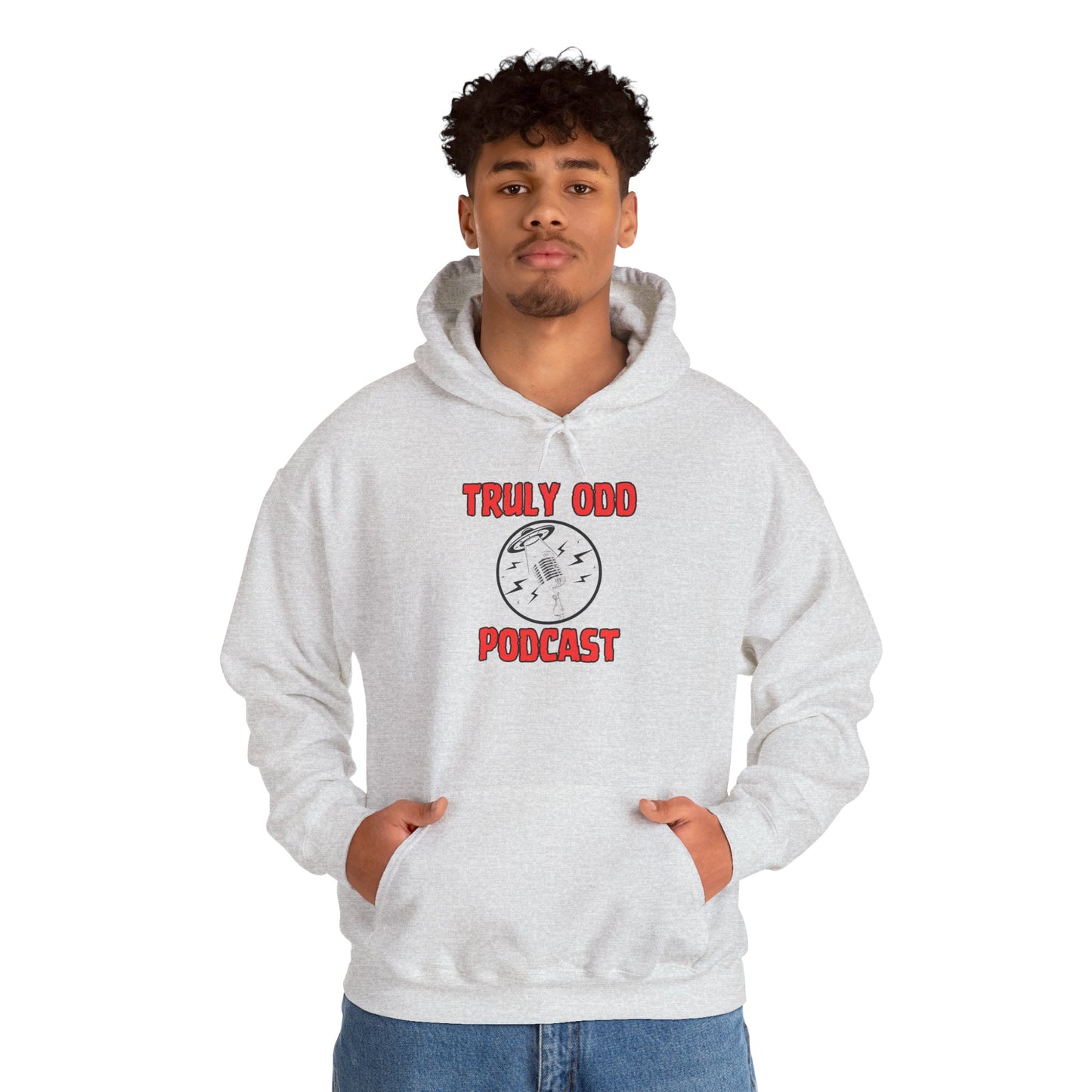 Unisex Heavy Hooded Sweatshirt - Truly Odd Pod