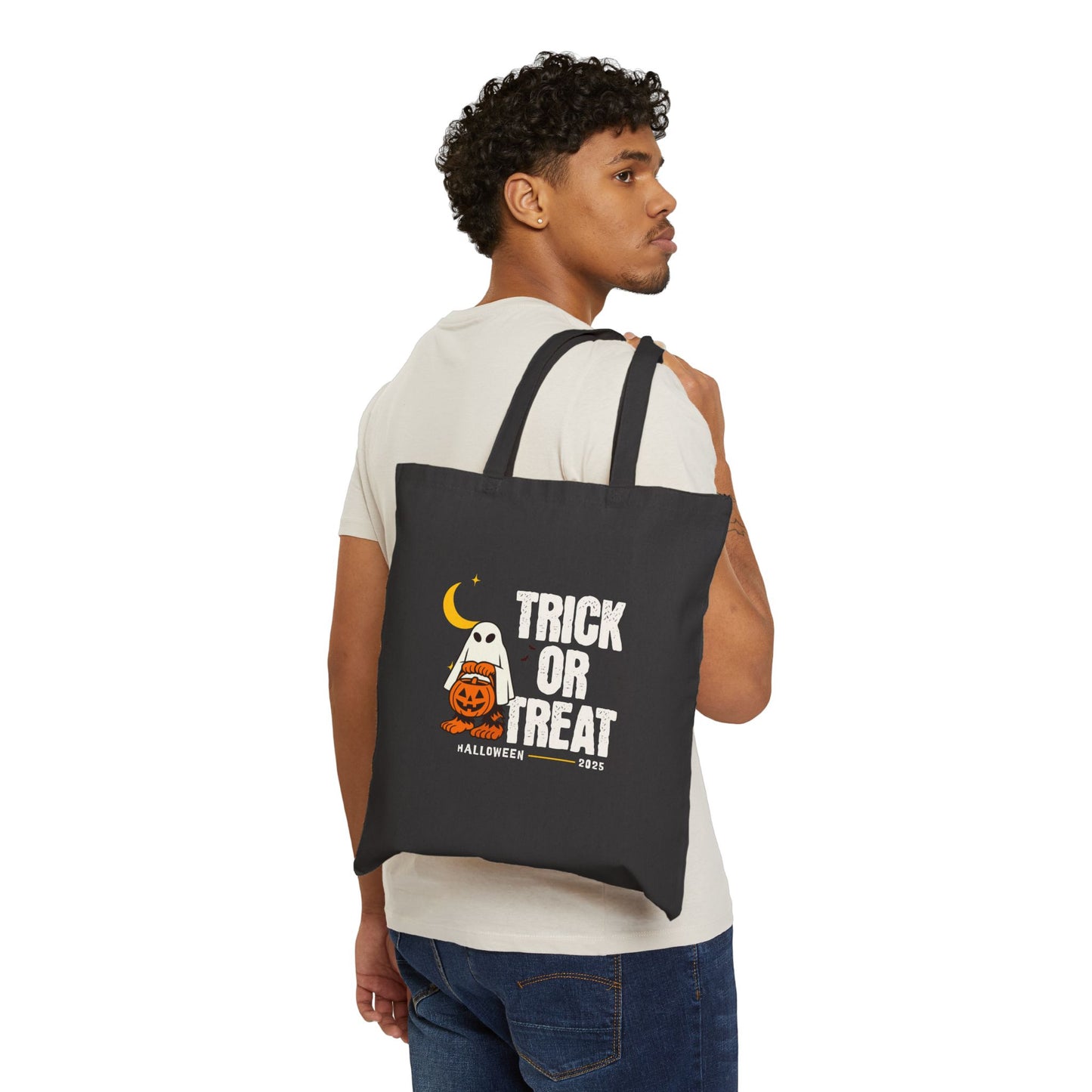 Halloween Cotton Tote Bag - Truly Odd Trick or Treat
