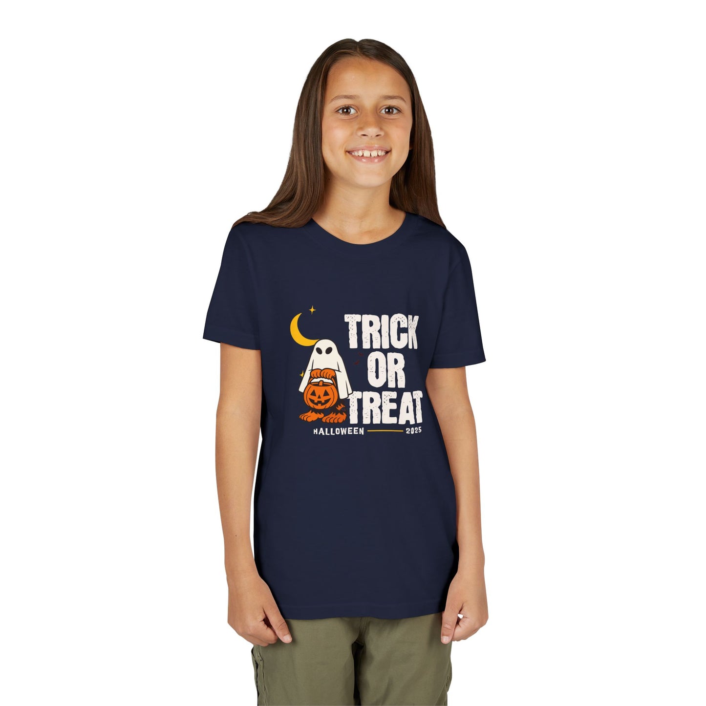 Youth Tee - Trick or Treat Halloween 2025