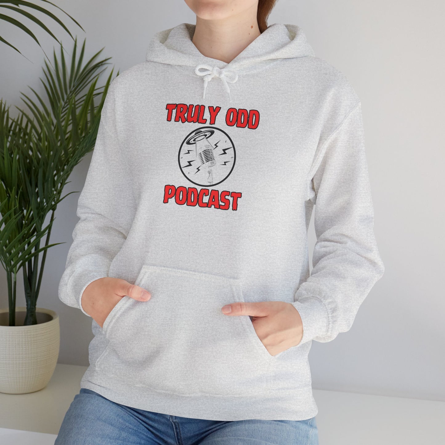 Unisex Heavy Hooded Sweatshirt - Truly Odd Pod