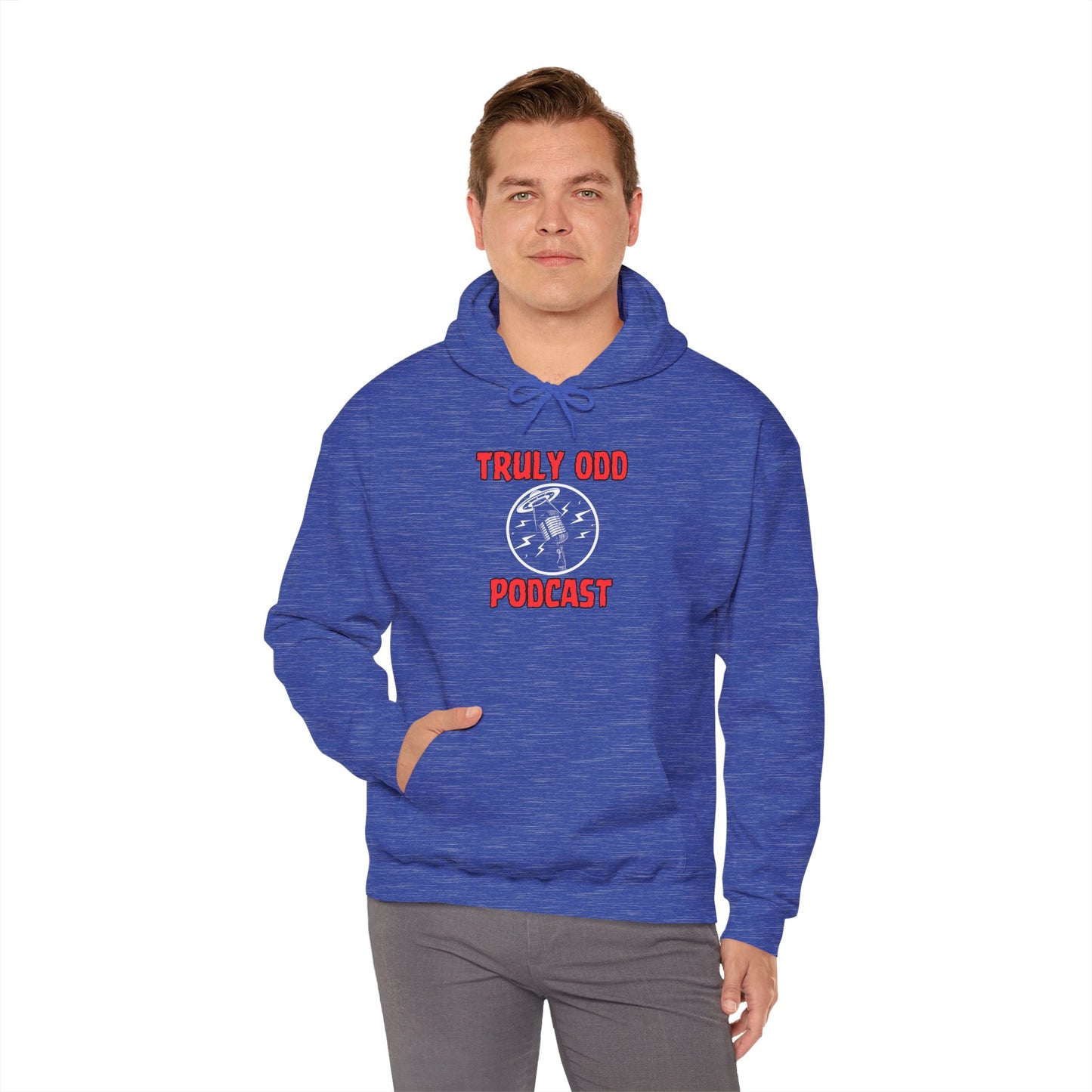 Unisex Heavy Hooded Sweatshirt - Truly Odd Pod