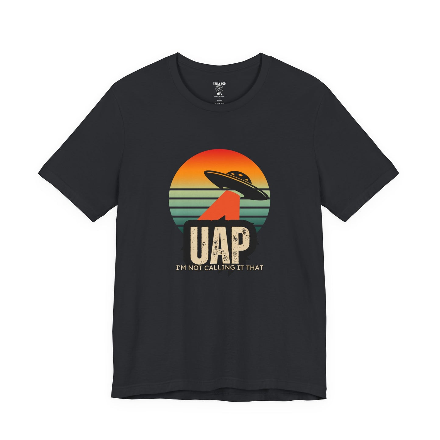 Retro UAP T-Shirt, Unisex Tee, UFO Enthusiast Shirt, Alien Graphic T-Shirt, Humor Tee, Casual Wear
