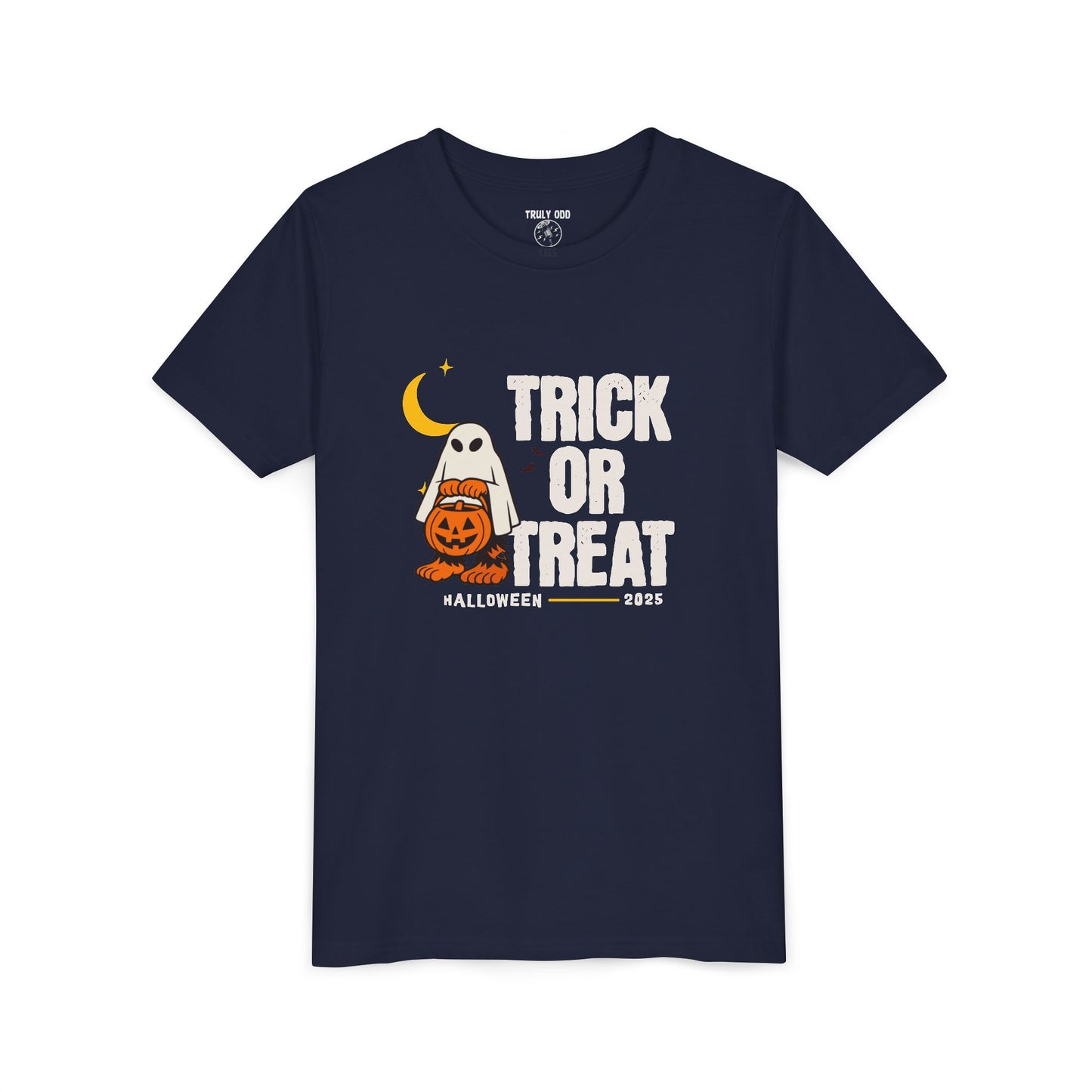 Youth Tee - Trick or Treat Halloween 2025