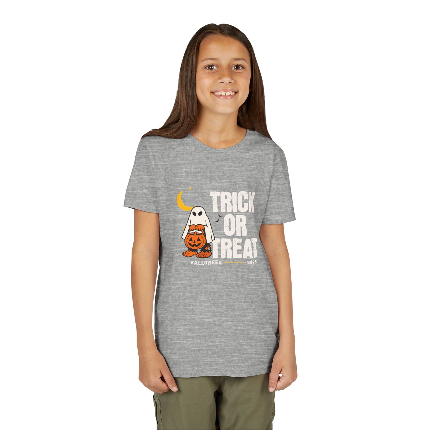 Youth Tee - Trick or Treat Halloween 2025