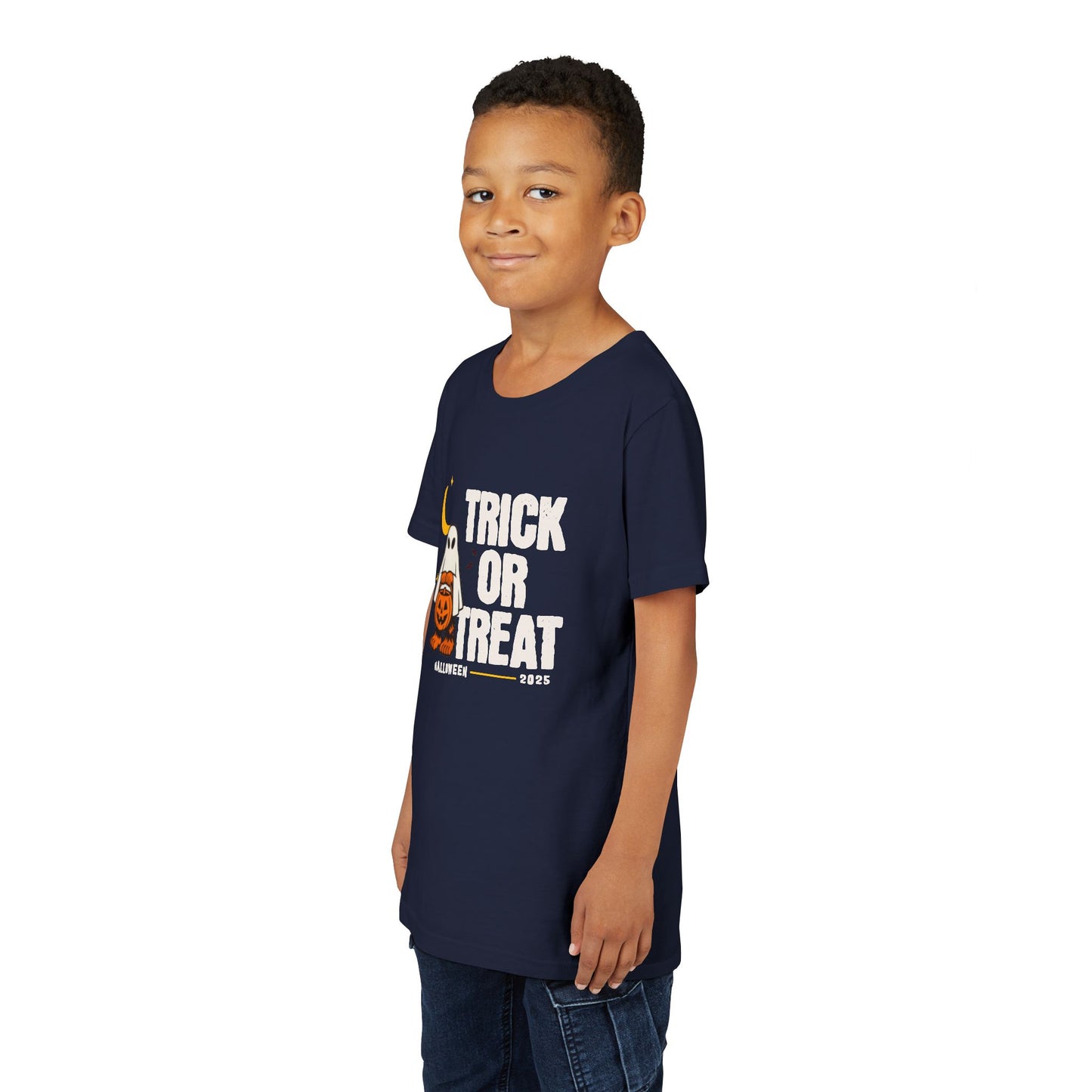 Youth Tee - Trick or Treat Halloween 2025