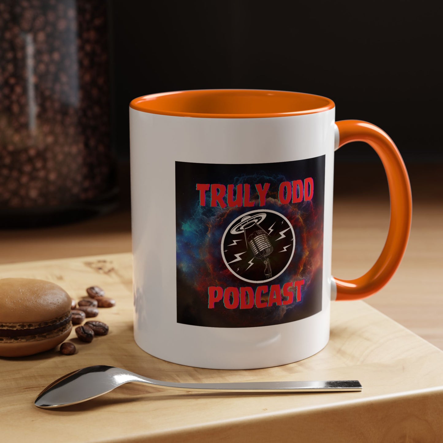 Truly Odd Podcast Accent Coffee Mug | Unique Gift for Podcast Lovers, Funny Quotes, 11oz & 15oz Sizes, Perfect for Birthdays, Christmas