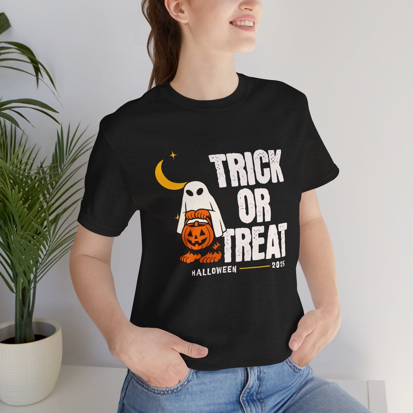 Bigfoot Halloween Tee, Sasquatch Trick or Treater Shirt