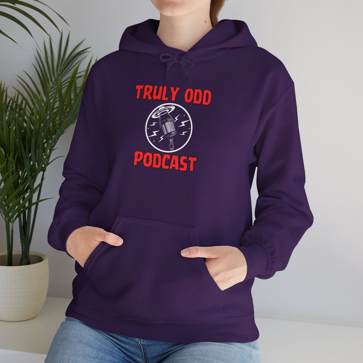 Unisex Heavy Hooded Sweatshirt - Truly Odd Pod