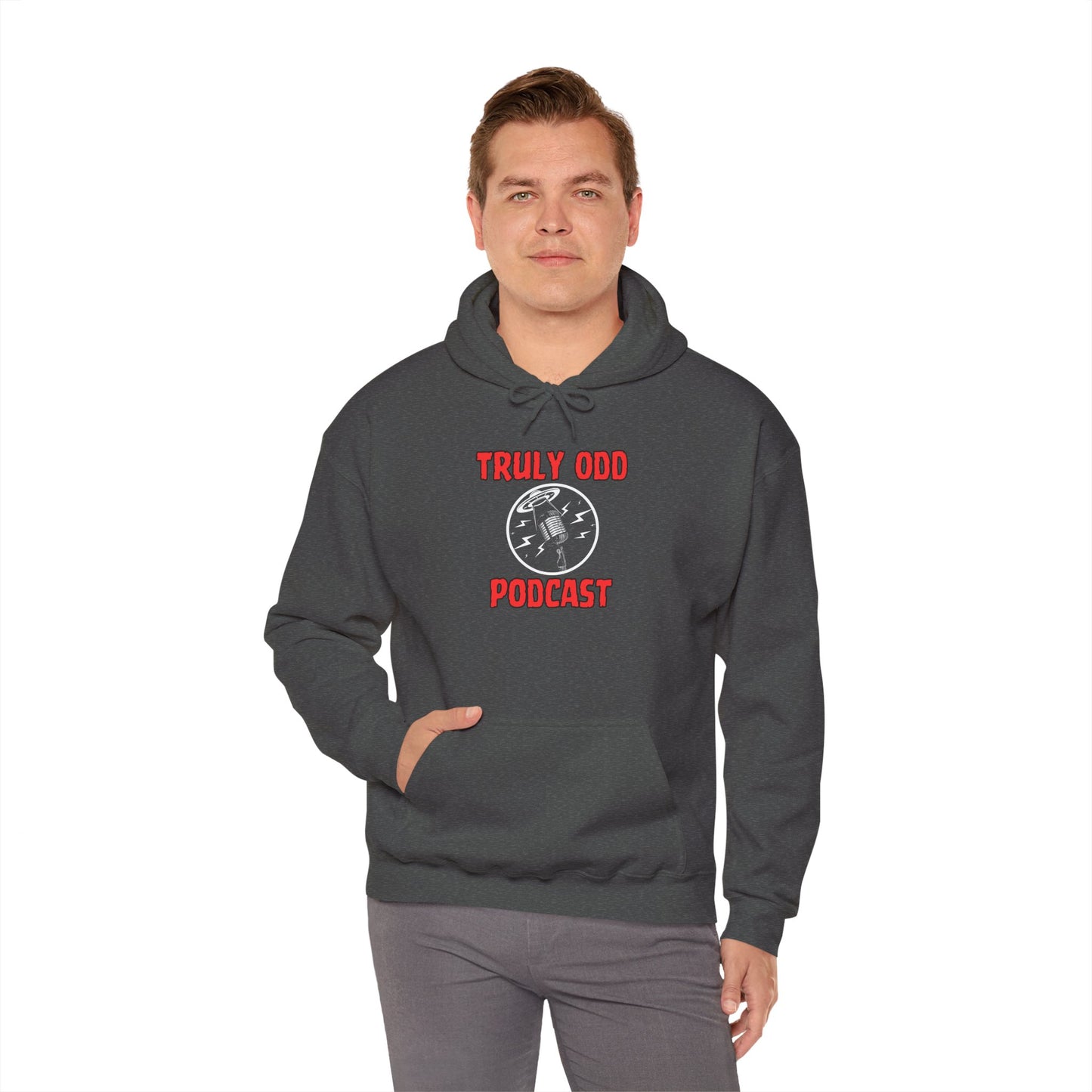 Unisex Heavy Hooded Sweatshirt - Truly Odd Pod