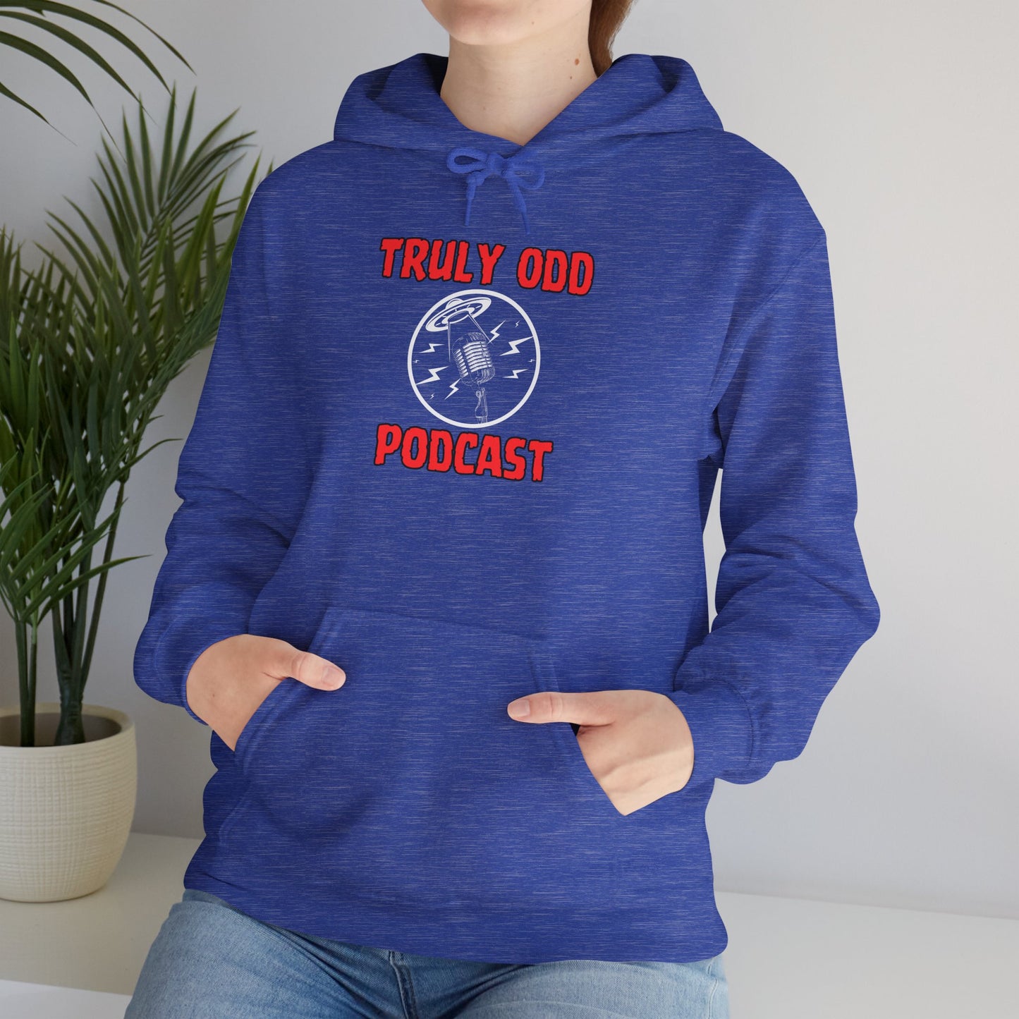 Unisex Heavy Hooded Sweatshirt - Truly Odd Pod
