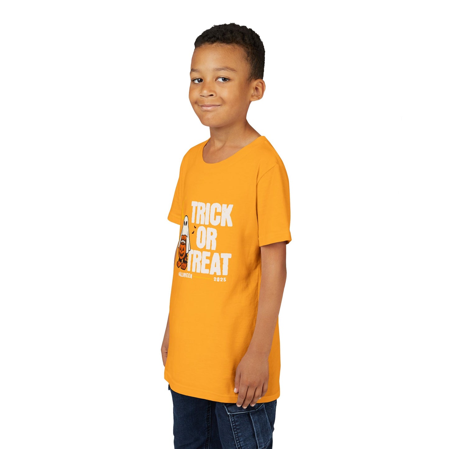 Youth Tee - Trick or Treat Halloween 2025