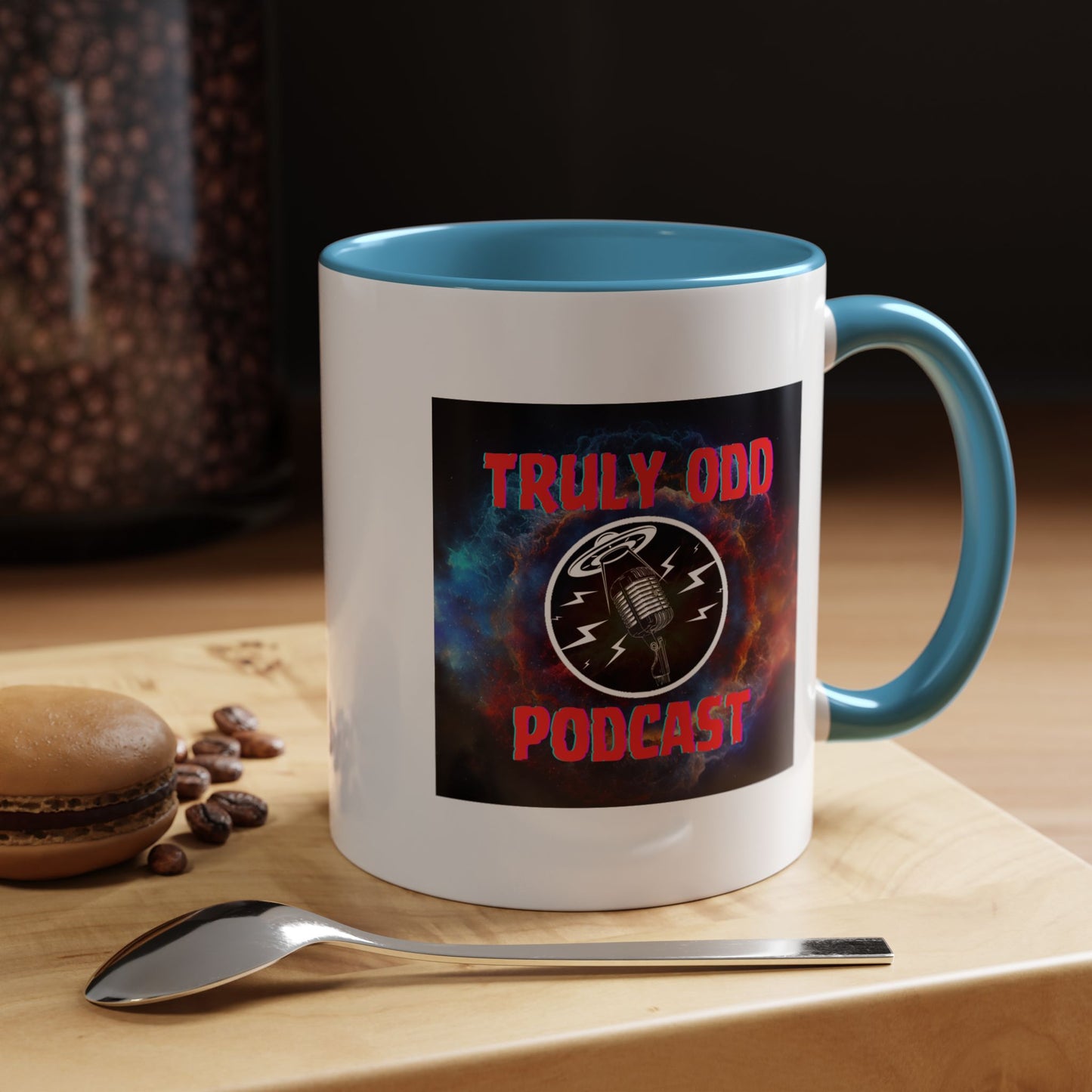 Truly Odd Podcast Accent Coffee Mug | Unique Gift for Podcast Lovers, Funny Quotes, 11oz & 15oz Sizes, Perfect for Birthdays, Christmas