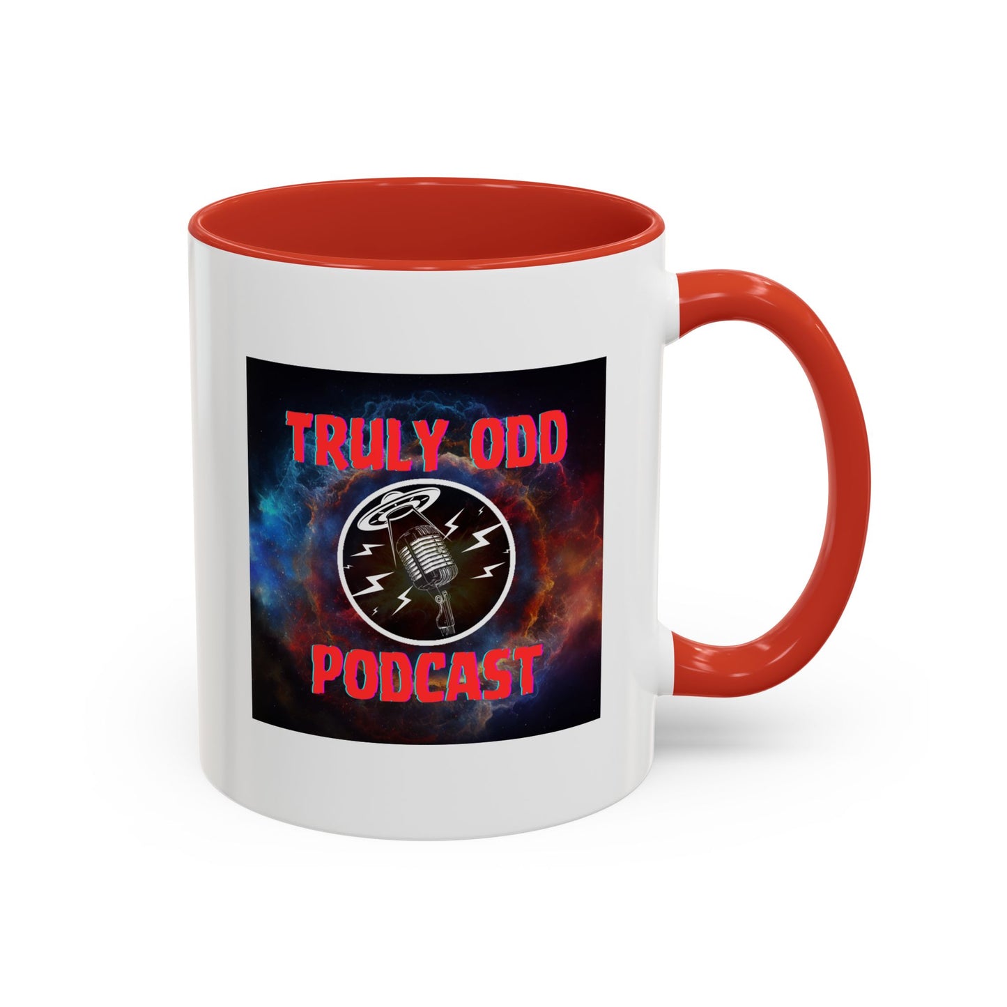 Truly Odd Podcast Accent Coffee Mug | Unique Gift for Podcast Lovers, Funny Quotes, 11oz & 15oz Sizes, Perfect for Birthdays, Christmas