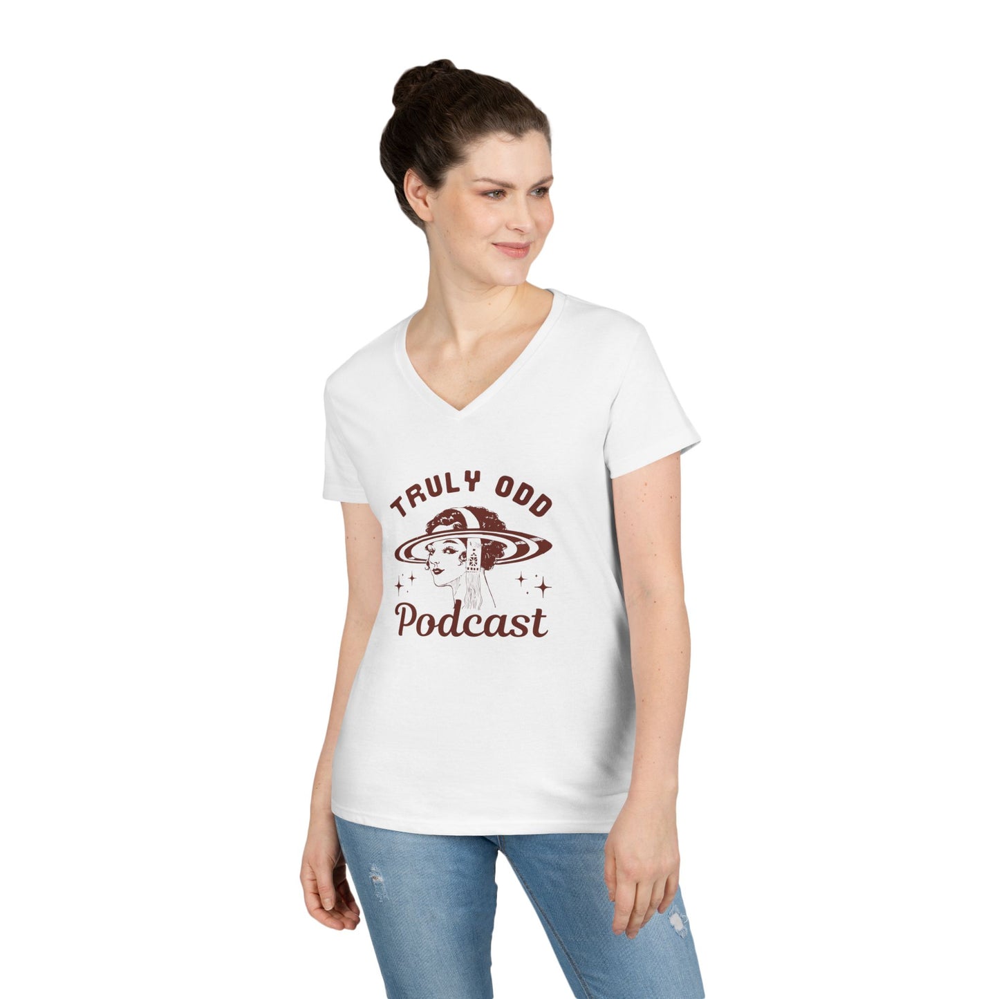 Ladies' V-Neck T-Shirt