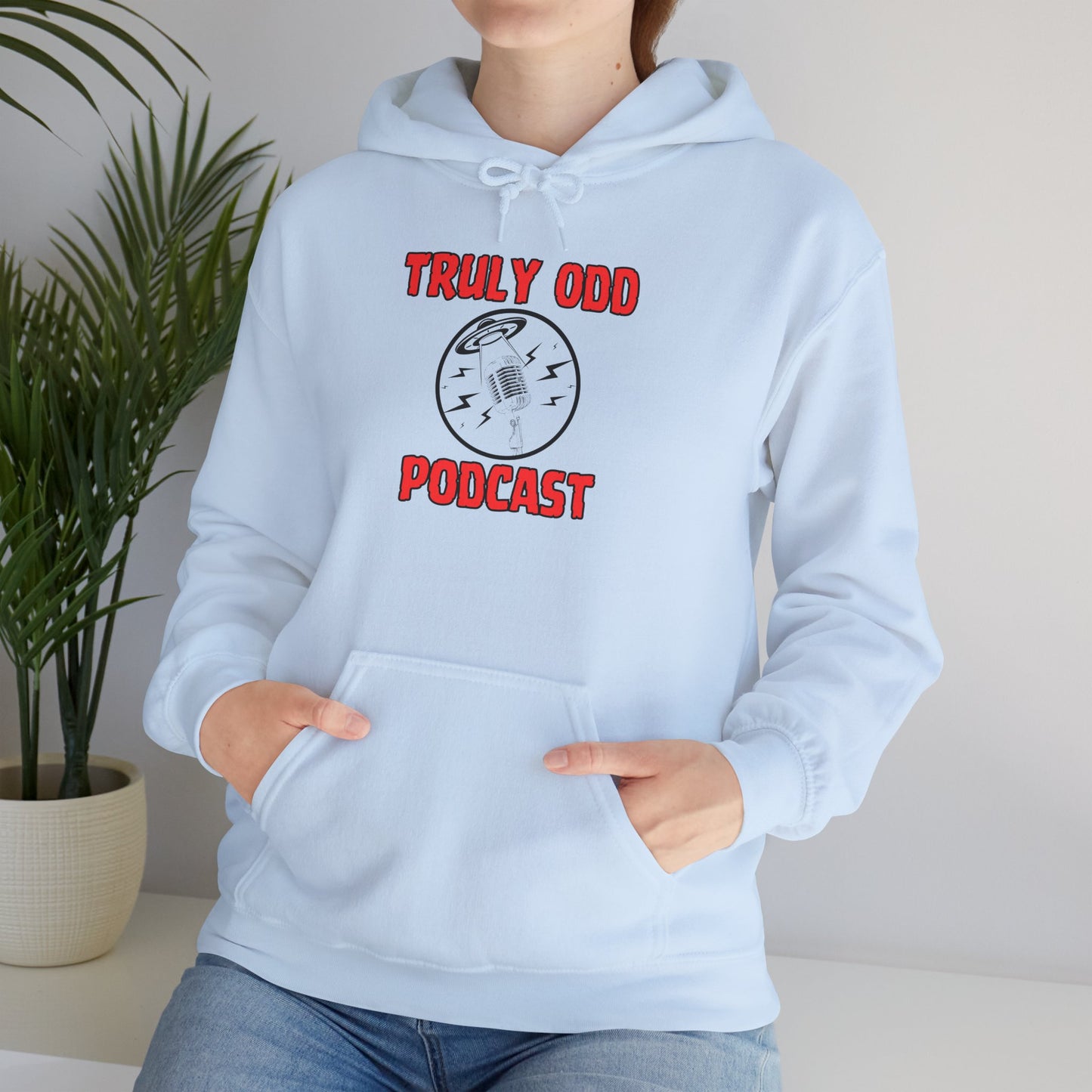 Unisex Heavy Hooded Sweatshirt - Truly Odd Pod