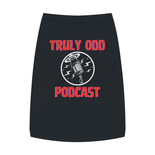 Pet Tank Top — "Truly Odd Podcast" Logo Dog & Cat Tee