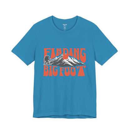 Bigfoot Hunting Unisex Tee, Sasquatch Searcher Shirt, Cryptid Lover Gift, Outdoor Adventure Apparel, Nature Enthusiast Top
