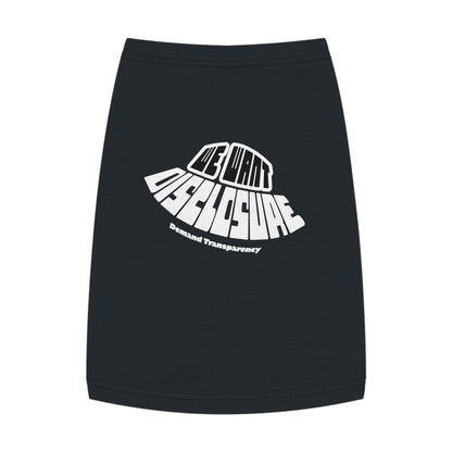 Pet Tank Top - Disclosure Dog Shirt