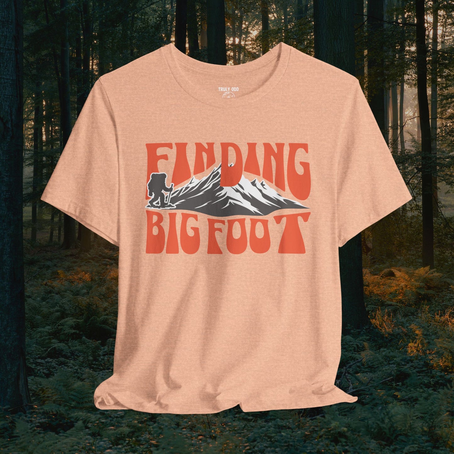 Bigfoot Hunting Unisex Tee, Sasquatch Searcher Shirt, Cryptid Lover Gift, Outdoor Adventure Apparel, Nature Enthusiast Top