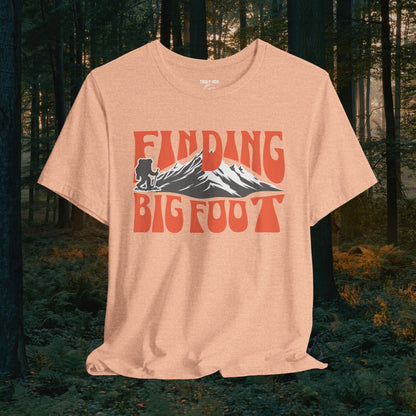 Bigfoot Hunting Unisex Tee, Sasquatch Searcher Shirt, Cryptid Lover Gift, Outdoor Adventure Apparel, Nature Enthusiast Top