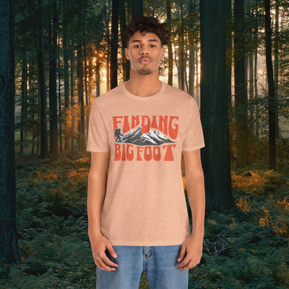 Bigfoot Hunting Unisex Tee, Sasquatch Searcher Shirt, Cryptid Lover Gift, Outdoor Adventure Apparel, Nature Enthusiast Top