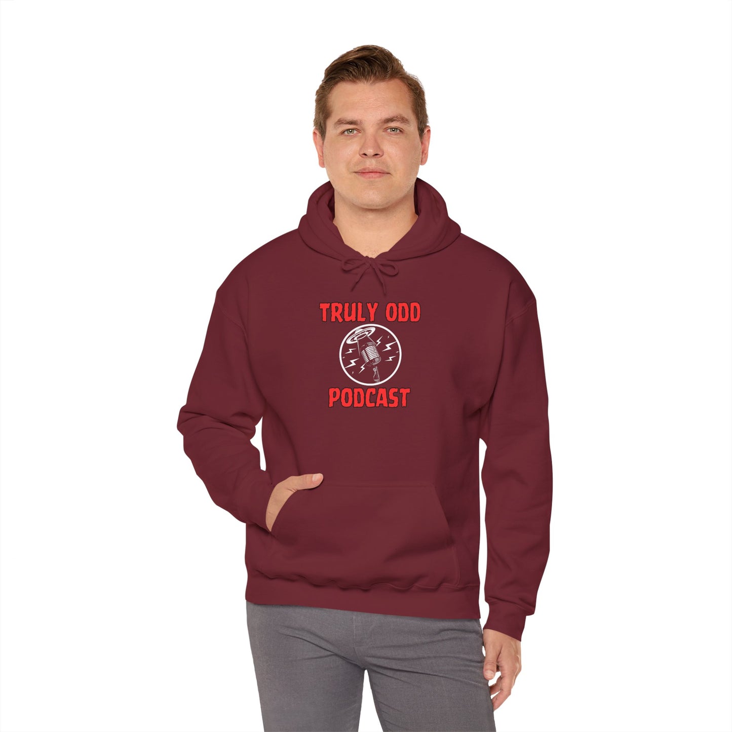 Unisex Heavy Hooded Sweatshirt - Truly Odd Pod