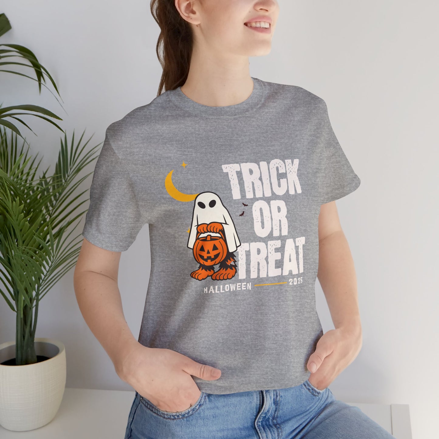 Bigfoot Halloween Tee, Sasquatch Trick or Treater Shirt