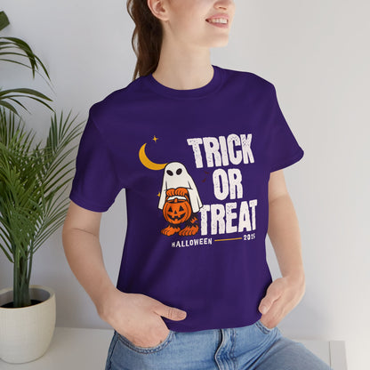 Bigfoot Halloween Tee, Sasquatch Trick or Treater Shirt