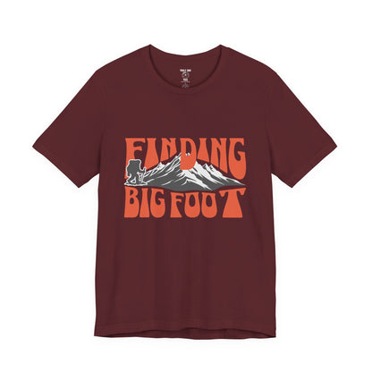 Bigfoot Hunting Unisex Tee, Sasquatch Searcher Shirt, Cryptid Lover Gift, Outdoor Adventure Apparel, Nature Enthusiast Top
