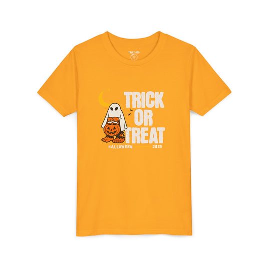 Youth Tee - Trick or Treat Halloween 2025