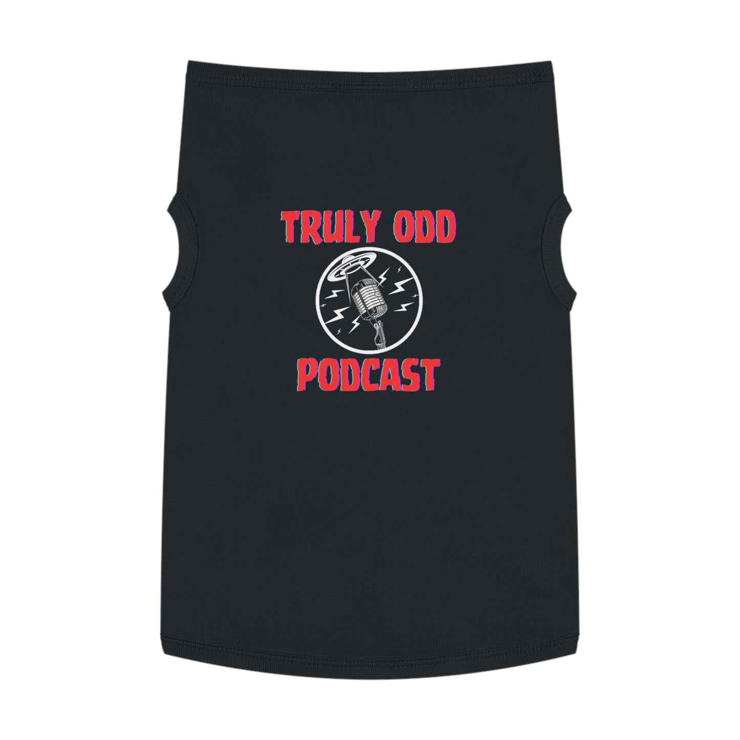 Pet Tank Top — "Truly Odd Podcast" Logo Dog & Cat Tee
