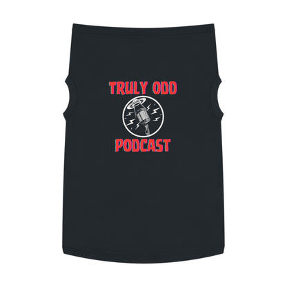 Pet Tank Top — "Truly Odd Podcast" Logo Dog & Cat Tee