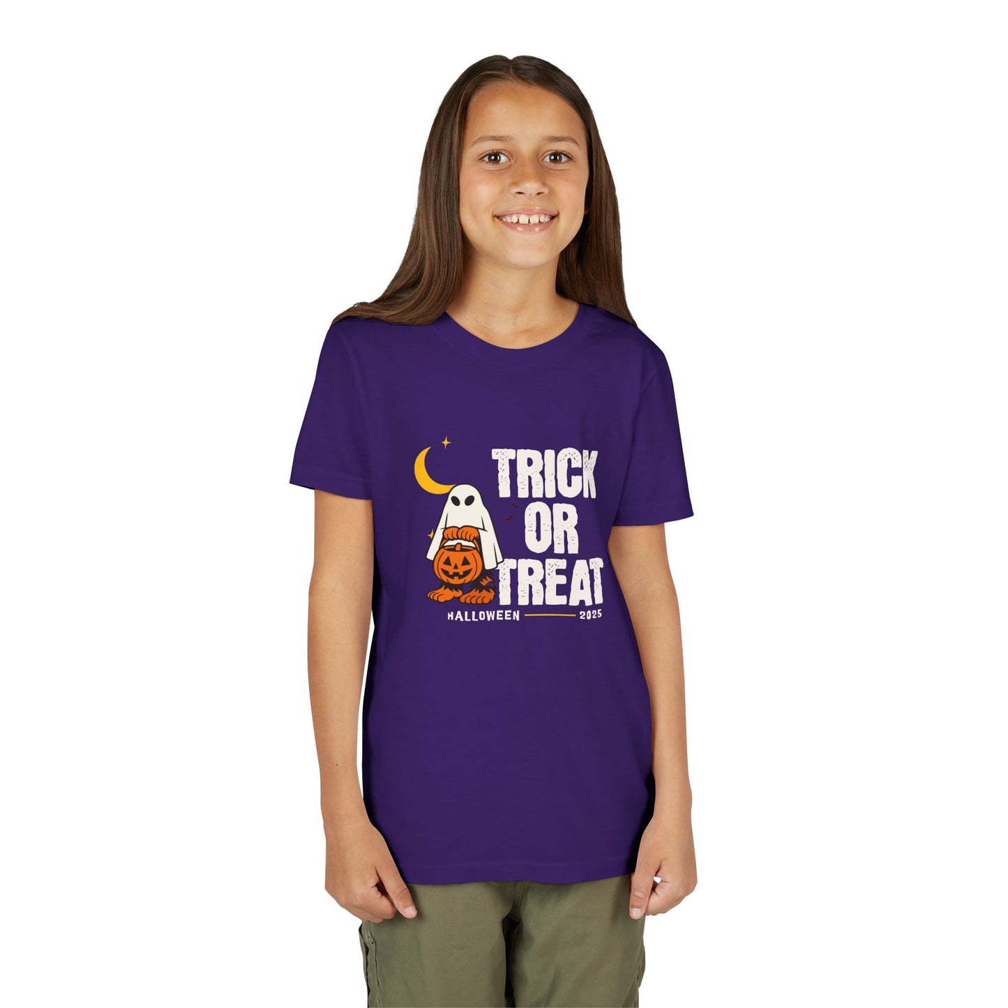 Youth Tee - Trick or Treat Halloween 2025