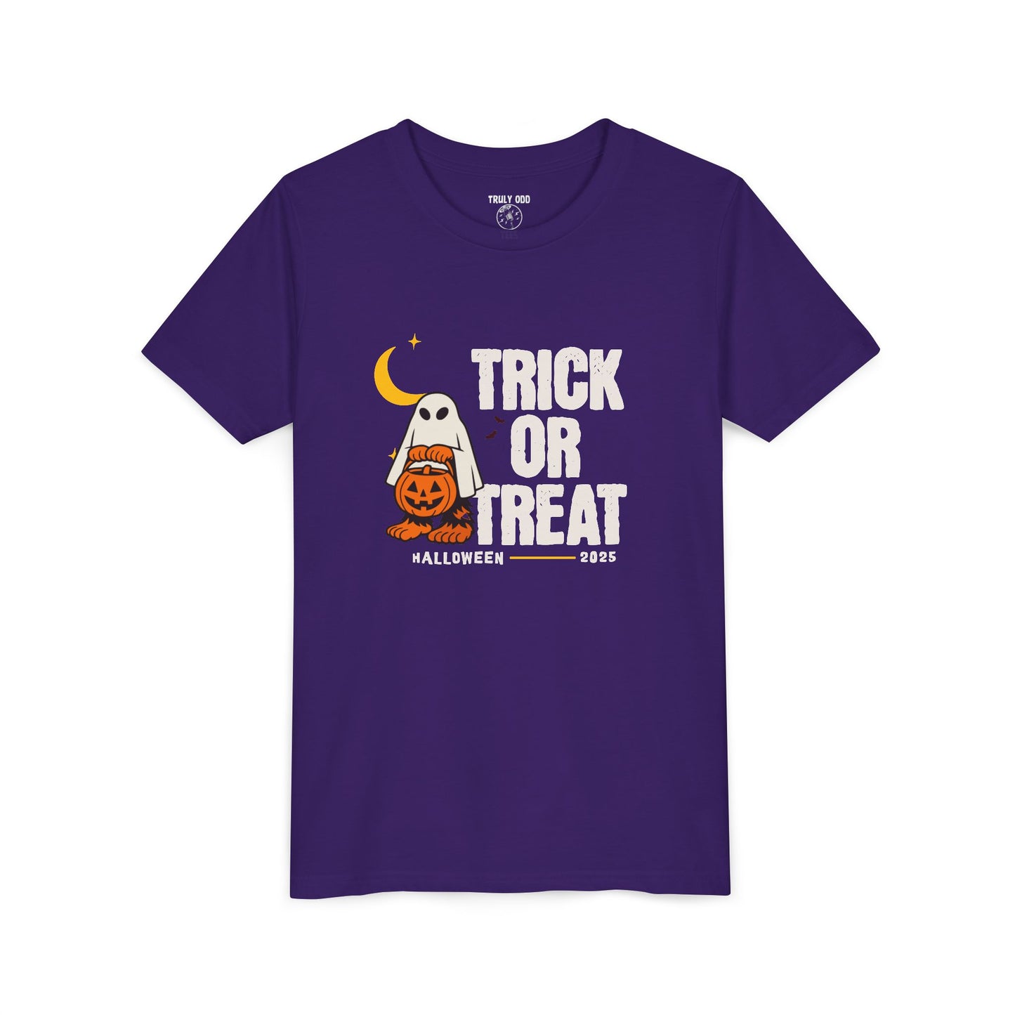 Youth Tee - Trick or Treat Halloween 2025