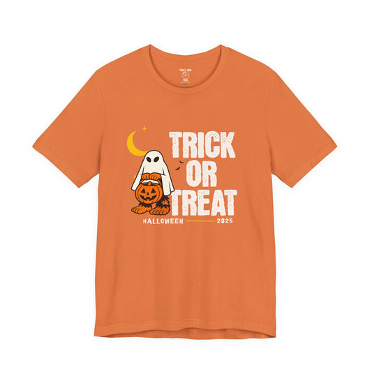 Bigfoot Halloween Tee, Sasquatch Trick or Treater Shirt