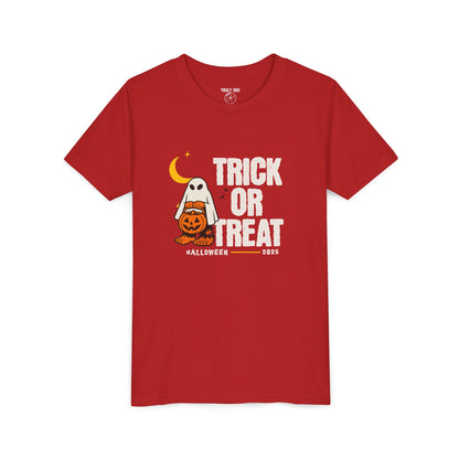 Youth Tee - Trick or Treat Halloween 2025