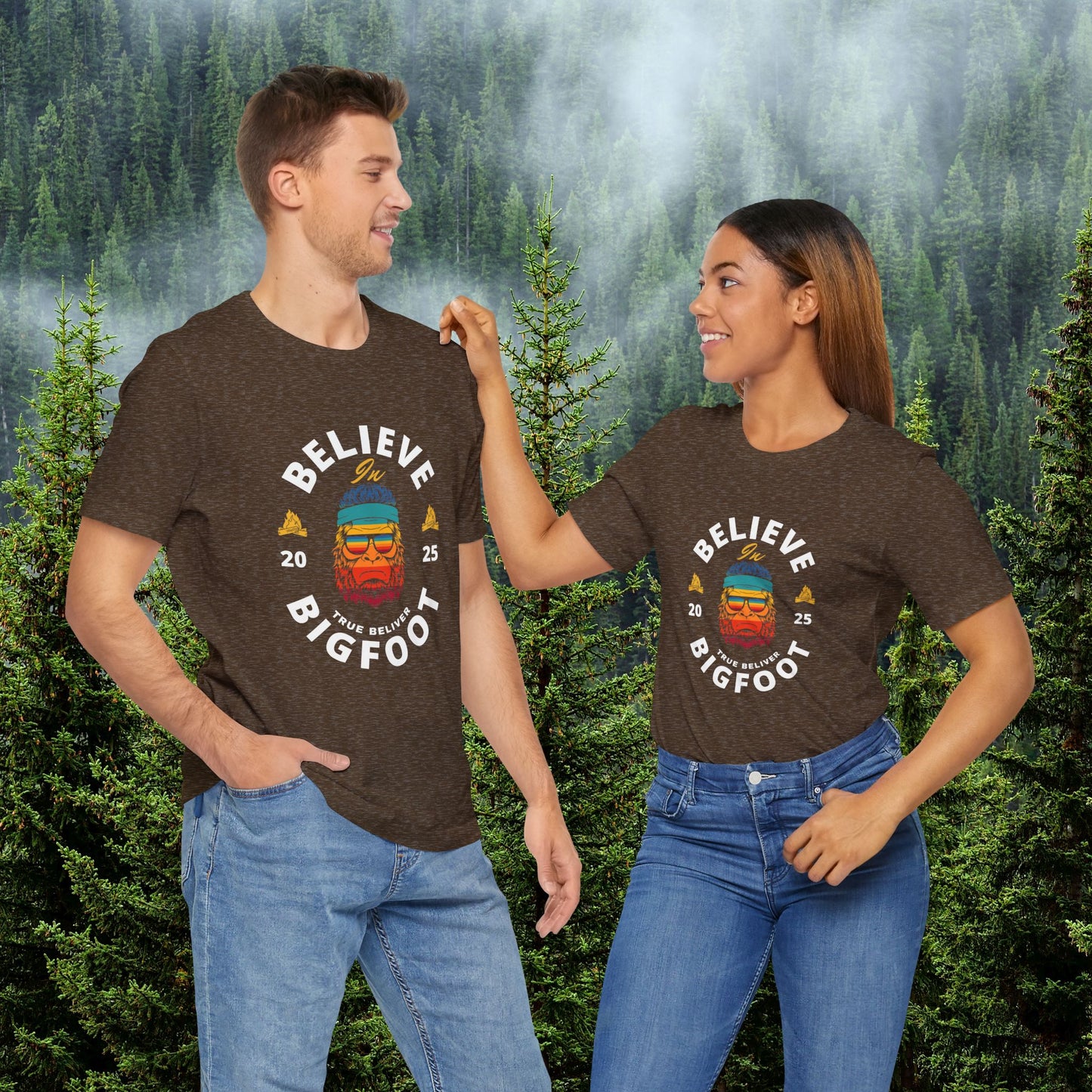 Legendary Bigfoot Shirt for All - Vintage Unisex Tee